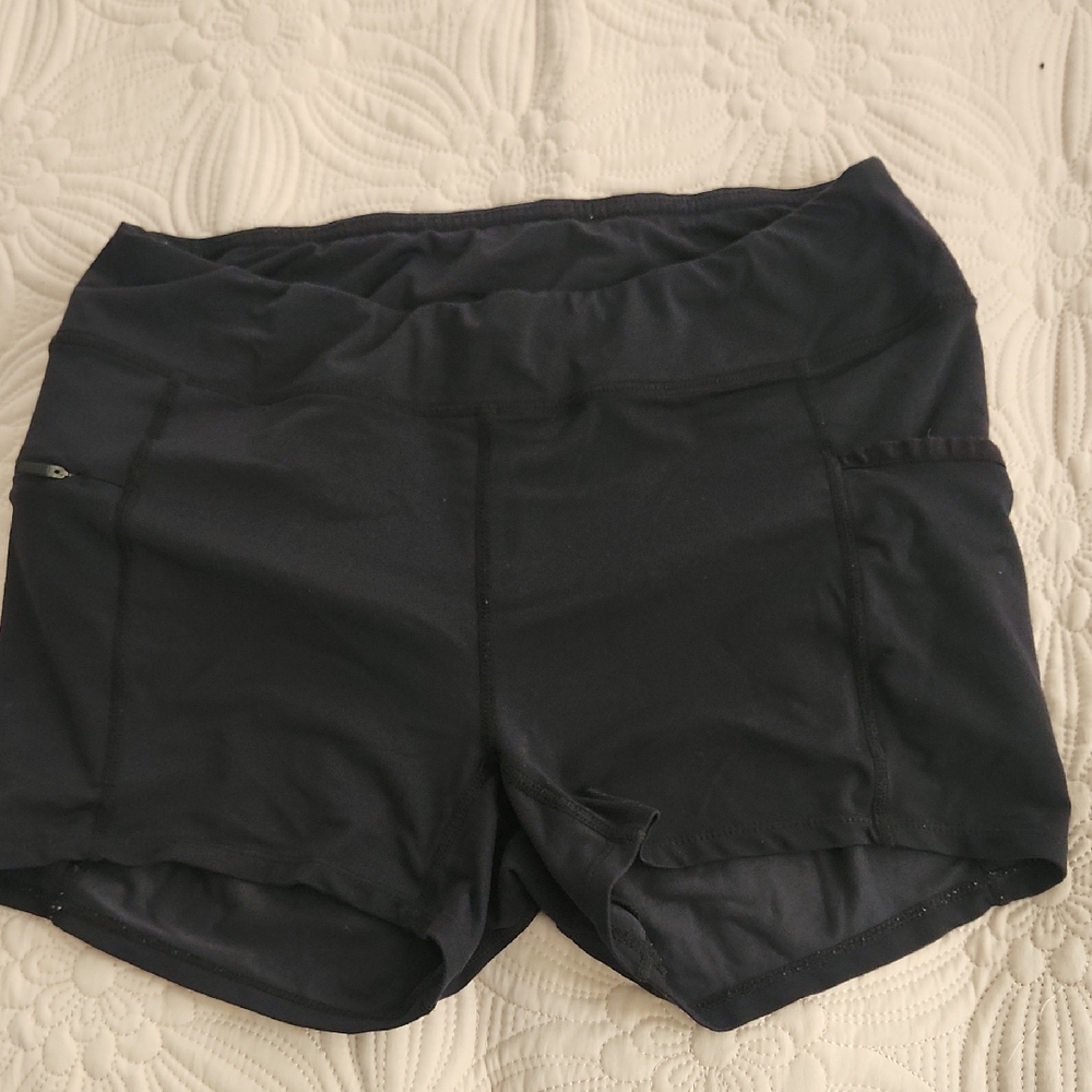 Women's Black Hoka Shorts